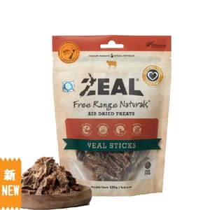 ZEAL ZEAL 狗小食 紐西蘭牛仔肉條 Veal Sticks 125g 125g  正面圖