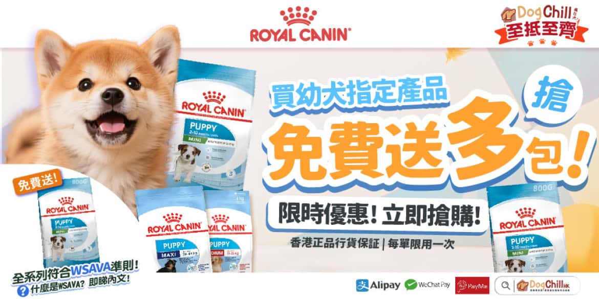 https://www.DOGchillhk.com/%E5%AF%B5%E7%89%A9%E5%BA%97-%E3%80%90Royal%20Canin%20%E8%B2%B7%E5%A4%A7%E9%80%81%E7%B4%B0%E5%84%AA%E6%83%A0%E6%B4%BB%E5%8B%95%E5%9A%9F%E5%95%A6%EF%BC%81%E3%80%8ADAY%20ONE%20%E8%B5%B7%EF%BC%81%E5%AE%88%E8%AD%B7%E4%BD%A0%E3%80%8B%