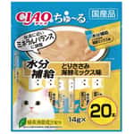 CIAO CIAO 肉泥 貓零食 水分補給 雞柳海鮮什錦味 14g×20入 (SC-266)