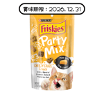 Friskies Friskies喜躍 Party Mix Crunch 貓零食 貓脆餅 三重芝士魚 6oz (12528177) (賞味期限 2026.12.31)