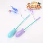 【 礦物貓砂 換購品】HelloDOG 玩具嚴選 貓貓雷射老鼠逗貓棒 1件 (隨機款)