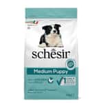 Schesir Natural Chicken Medium Puppy Food 3kg pet shop