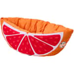寵物床墊用品 Petio 貓犬用 涼爽舒適半圓型寵物床 西柚型 (81606028)