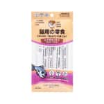 貓零食狗零食 貓犬王 貓用 肉泥零食 皮毛靚靚之配方 三文魚味 60克 (1包4條) (CDK2059)