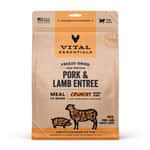 Vital Essentials VITAL ESSENTIALS 貓糧 凍乾脫水生肉糧 超迷你凍乾肉粒 豬肉+羊肉 PORK & LAMB ENTREE 12oz (690206)