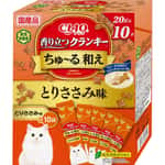 CIAO CIAO 貓零食 脆粒拌醬 雞肉味 20g×10入 (P-482)