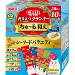 CIAO CIAO 貓零食 脆粒拌醬 海鮮風味 20g×10入 (P-485)