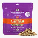 Stella and Chewy Stella & Chewy s 貓糧 Dinner Morsels 凍乾生肉主食糧 火雞配方 細粒裝 8oz (SC039-A/SC039-S) (新舊包裝隨機發貨)