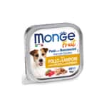 Monge Monge Fruits 狗餐盒 雞肉山莓 100g (MO3215) (新舊包裝隨機發貨)