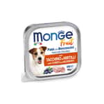 Monge Monge Fruits 狗餐盒 火雞藍莓 100g (MO3208) (新舊包裝隨機發貨)