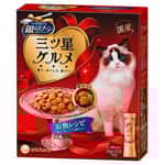 Unicharm 三星銀匙 貓零食 Unicharm 貓零食 日本三星銀匙貓脆餅 綜合魚味 240g (20g*12袋入) (G-33)