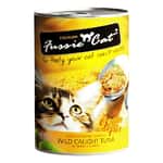 Fussie Cat 貓罐頭 Fussie Cat 貓罐頭 無穀物野生純吞拿魚 400g (橙黃) (FU-4TU)