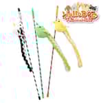【Fussie Cat 豆腐貓砂 換購品】HelloDOG 玩具嚴選 貓貓長尾巴逗貓棒 1件 (隨機款)