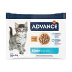 ADVANCE ADVANCE 貓濕糧 日常護理 幼貓配方 雞肉 85g X 4包 (964531) (新舊包裝隨機發貨)