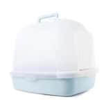 貓砂盆 全封閉式貓砂盆 豆腐貓砂 適用 (顏色隨機)