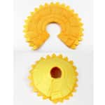 日常用品 寵物超可愛防咬頸圈 向日葵 M碼