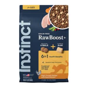 Instinct Dry Cat Food Raw Boost Grain-Free Recipe with Real Chicken 10lb (658634) pet shop