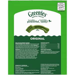 Greenies Greenies 狗零食 Original Teenie 潔齒骨 的骰犬用 85支 24oz (60018837)