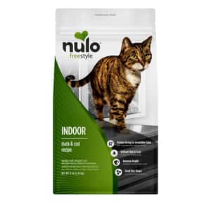 貓糧 Nulo Freestyle 無穀室內貓乾糧 鴨肉+扁豆配方 12lb (61ID12)