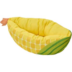 寵物床墊用品 Petio 貓犬用 涼爽舒適半圓型寵物床 玉米型 (81606027)