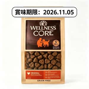WELLNESS WELLNESS CORE 狗糧 無穀物 經典原味配方 去骨火雞及雞肉 試食裝 250g (88435SL) (賞味期限 2026.11.05)