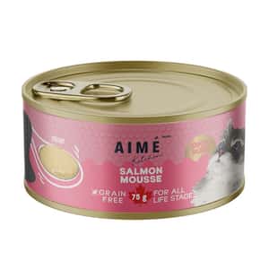 AIME Kitchen AIME Kitchen 貓罐頭 無穀物慕絲營養貓罐 殿堂主食系列 香滑三文魚慕絲 75g (TSM75)