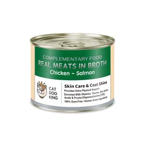 貓犬王 貓犬王 貓狗罐頭 真肉上湯貓狗能量罐 鮭魚及雞肉 170g (CDK2081)