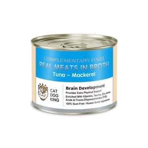 貓犬王 貓犬王 貓狗罐頭 真肉上湯貓狗能量罐 吞拿魚及鯖魚 170g (CDK2085)