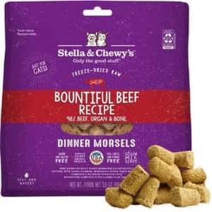 Stella and Chewy Stella & Chewy s 貓糧 凍乾生肉主食糧 寬牛大量 牛肉配方 3.5oz (SC136)