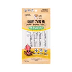 貓零食狗零食 貓犬王 貓用 肉泥零食 低脂護心血管之配方 海鮮味 60克 (1包4條) (CDK2061)