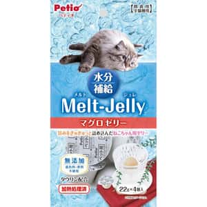 Petio Petio 貓零食 無添加 保健補水 吞拿魚啫喱 22gx4粒 (90603580)