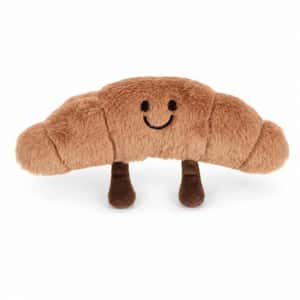 Q-PET 狗玩具 毛絨牛角包 發聲玩具