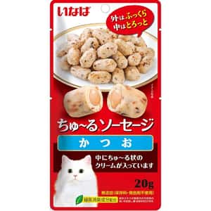 CIAO CIAO 貓零食 超奴小香腸 鰹魚節味 25g (QSC-316)