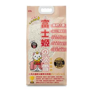 富士姬之淡雪 1.5+3.0 粗幼粒混合天然淨白豆乳 豆腐貓砂 原味 18L (新舊包裝隨機發貨) (圖片3)