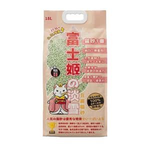 富士姬之淡雪 3.0 天然淨白豆乳 豆腐貓砂 綠茶味 18L - 原裝行貨 (新舊包裝隨機發貨) (圖片3)