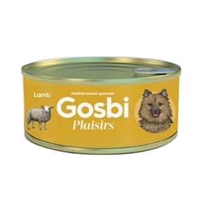 Gosbi Gosbi Plaisirs 無穀物狗罐頭 羊肉 185g 185g 正面圖