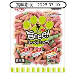 日本Q-Pet 狗小食 旨味 雞牛菜混合味切條 300g (KQ053) (賞味期限 2026.07.10) 狗零食 Q-PET 寵物用品速遞