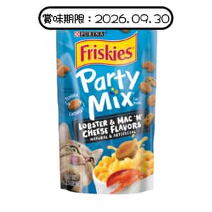 Friskies Party Mix Lobster & Mac  N  Cheese Crunch Adult Cat Treats 6oz (12364987) pet shop