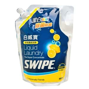 生活用品超級市場-Swipe-白威寶-洗衣液-檸檬香味補充裝-1800ml-SW068-洗衣用品-寵物用品速遞