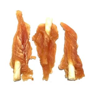 Nasami 貓狗零食 風乾小食系列 白牛皮棒串雞胸 小 1kg (NS-1025) (圖片3)
