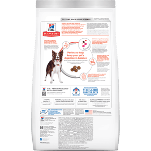 Hills 狗糧 完美消化系列 成犬1-6配方 三文魚+全燕麥及糙米 3.5lbs (606859) (新舊包裝隨機發貨) (圖片6)