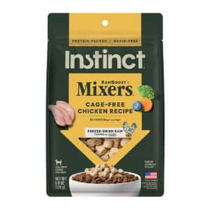 Instinct 狗糧 凍乾雞肉 6oz (602026) (新舊包裝隨機發貨) 狗糧 Instinct 本能 寵物用品速遞