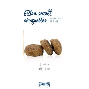 Happy Dog Sensible 迷你犬峇里島雞肉薑黃配方 (體重5kg內適用) 1.3kg (60944) (TBS) (圖片4)