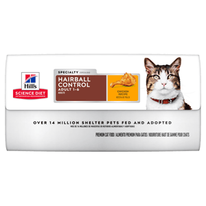 Hills Hills 貓糧 成貓去毛球配方 Adult 1-6 Hairball Control 7lb 7lb  特寫圖