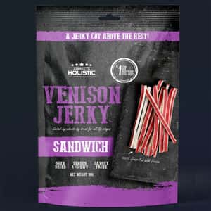 Absolute Holistic 高級純天然狗小食 鮮鹿肉治 100g (AJ-29V/AJ-9834V) (新舊包裝隨機發貨) (圖片3)