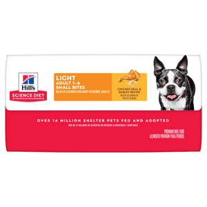 Hills 狗糧 成犬減肥細粒配方 Adult Light Small Bites 12kg (604468) (新舊包裝隨機發貨) (圖片6)