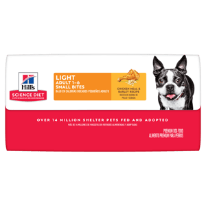 Hills 狗糧 成犬減肥細粒配方 Adult Light Small Bites 15lb (603931) (新舊包裝隨機發貨) (圖片6)
