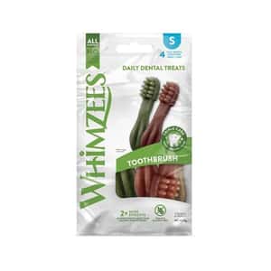 WHIMZEES WHIMZEES 小型犬 牙刷款潔齒骨 4支 (WHZ742) (新舊包裝隨機發貨)