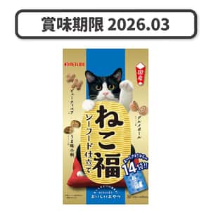 PetLine 日本Petline 貓大福 潔齒零食 海鮮味 3gx14 (NFK348) (賞味期限 2026.03)