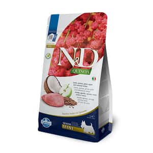 Farmina Farmina N&D 狗糧 藜麥無穀系列 羊肉青蘋果 高齡犬配方 1.5kg (PND0150098)